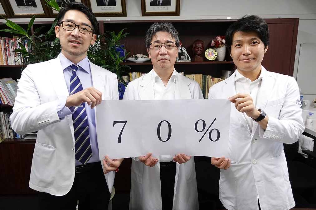 おかげさまで７０％に到達いたしました！