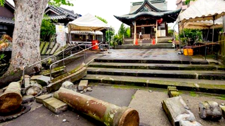 熊本地震で被災した神社をハッピーに！はっぴ小物で復興支援