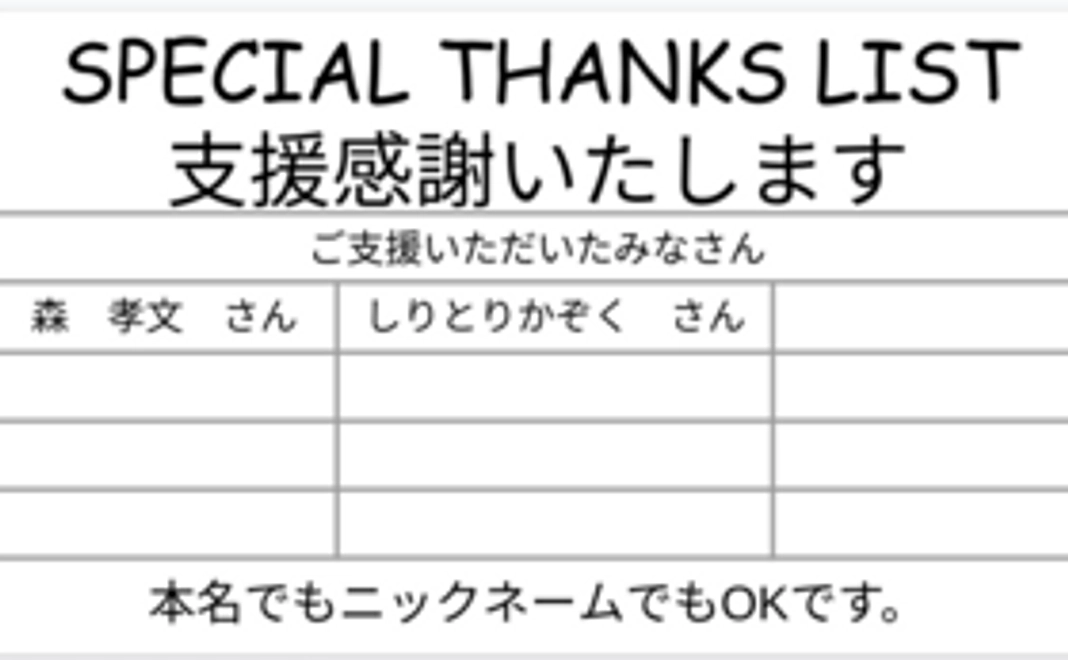 絵本の増刷・寄贈支援（お名前記載）