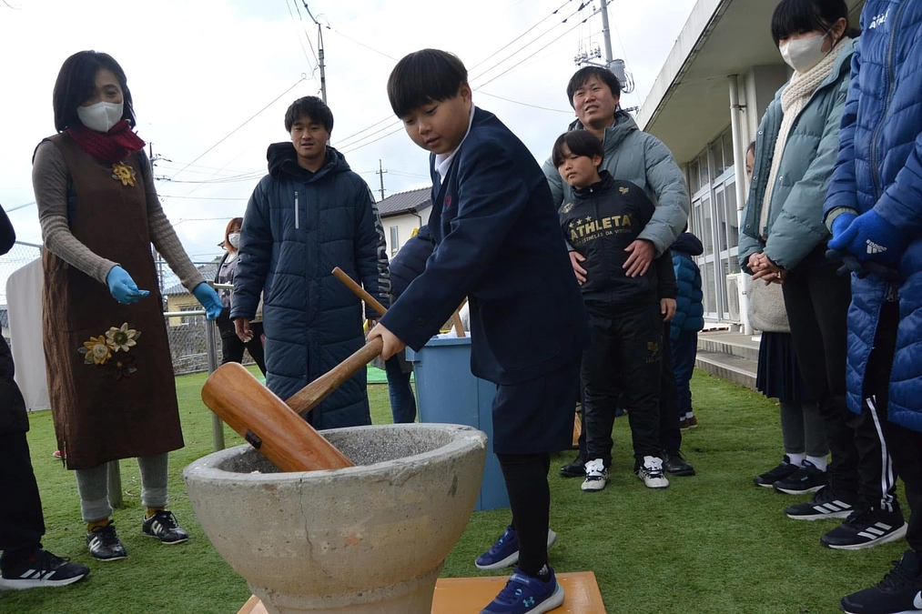 ウリマル発表会&餅つき