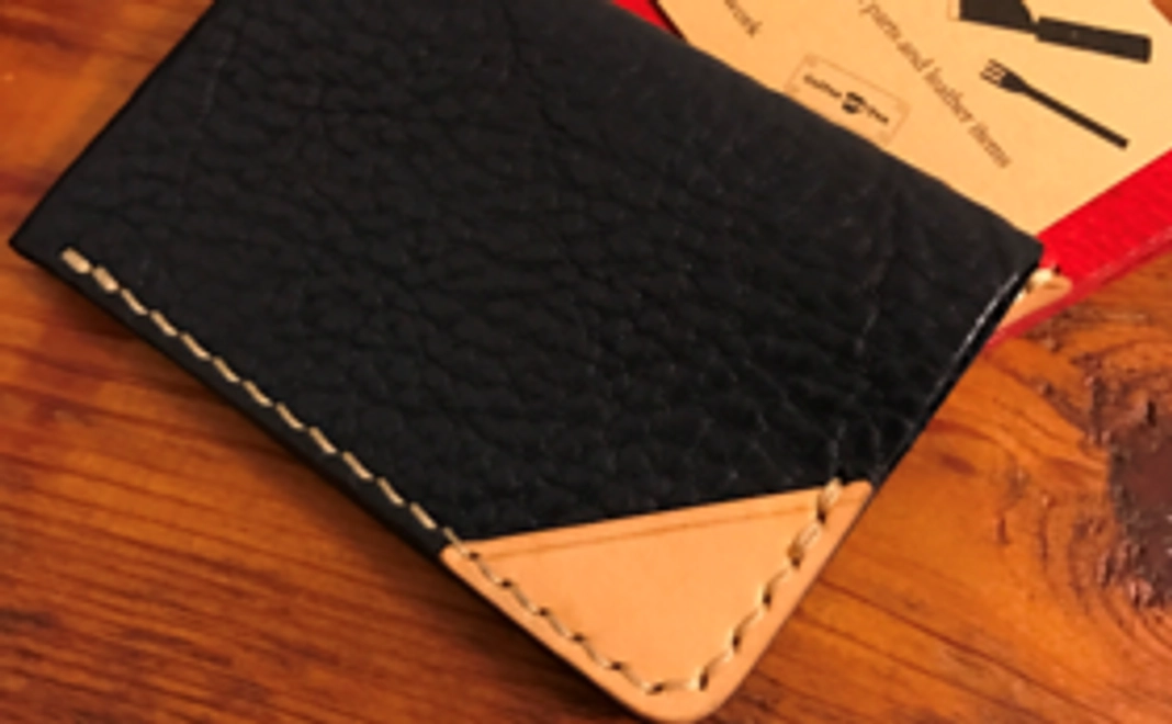 【工房オリジナル商品】兵庫県姫路産のオイルレザーをつかったカードケース