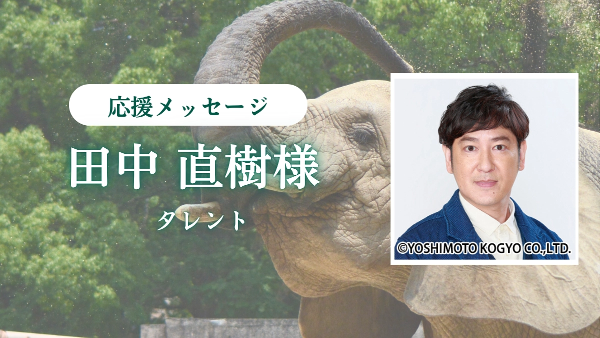 ココリコ 田中直樹様からの応援メッセージをいただきました！