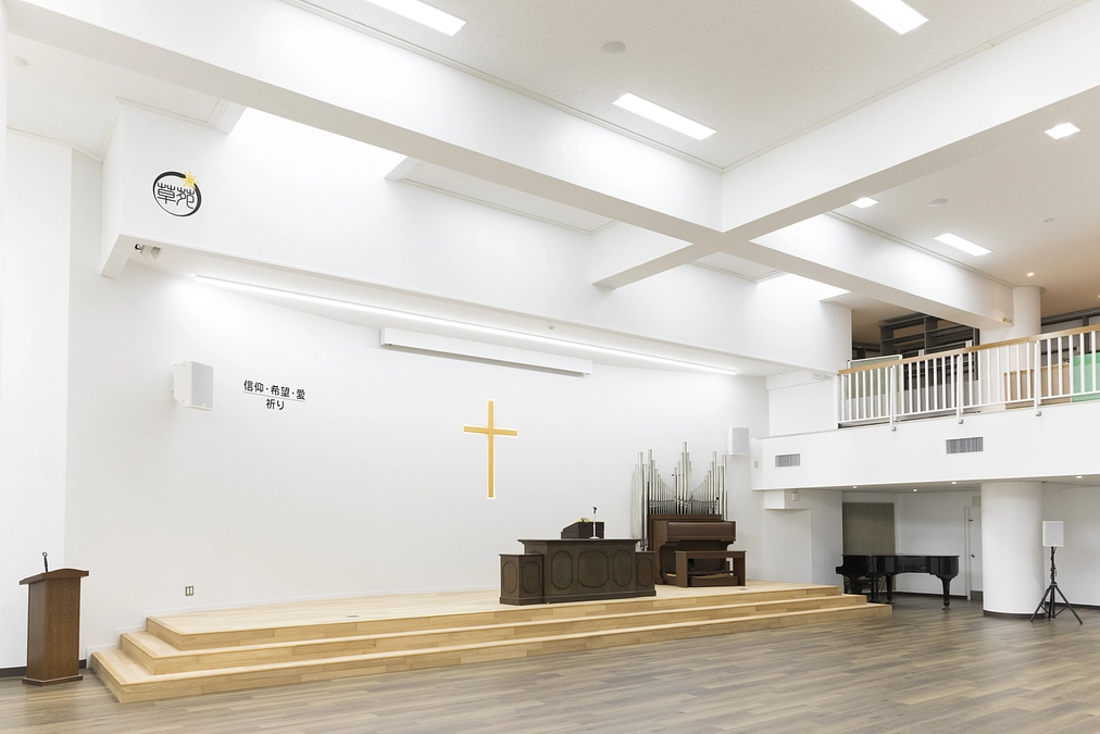 講堂改装完了のご報告と、皆様への感謝を込めて