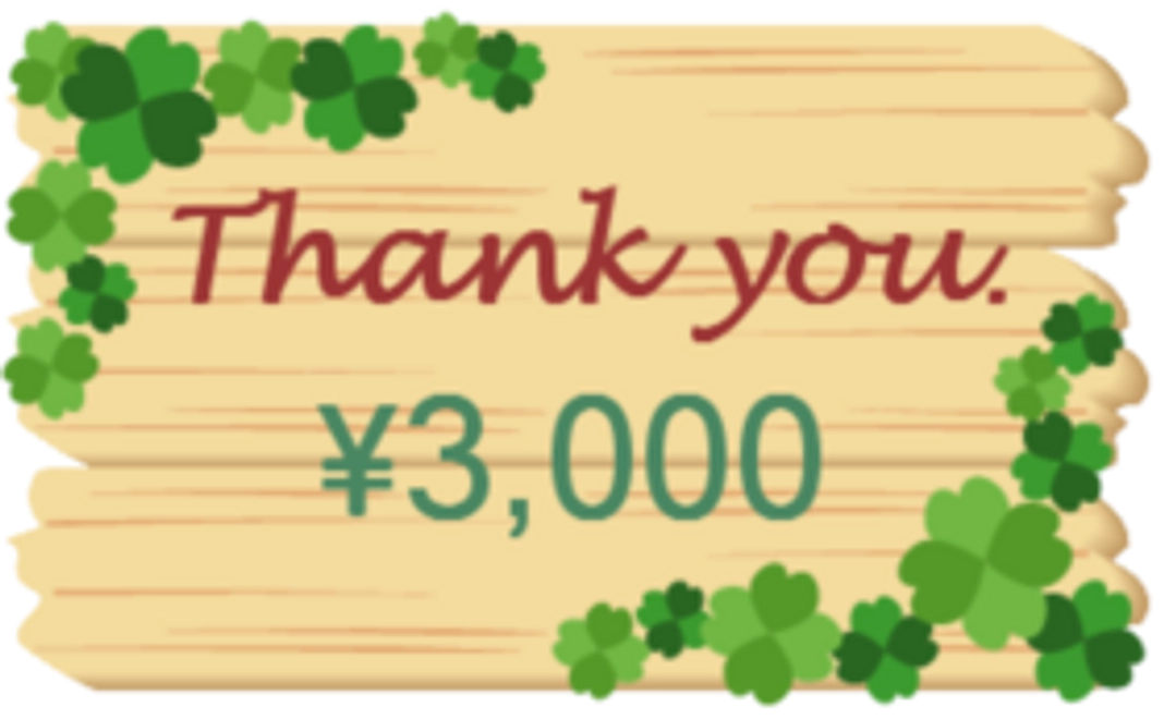 サンクスメール3,000