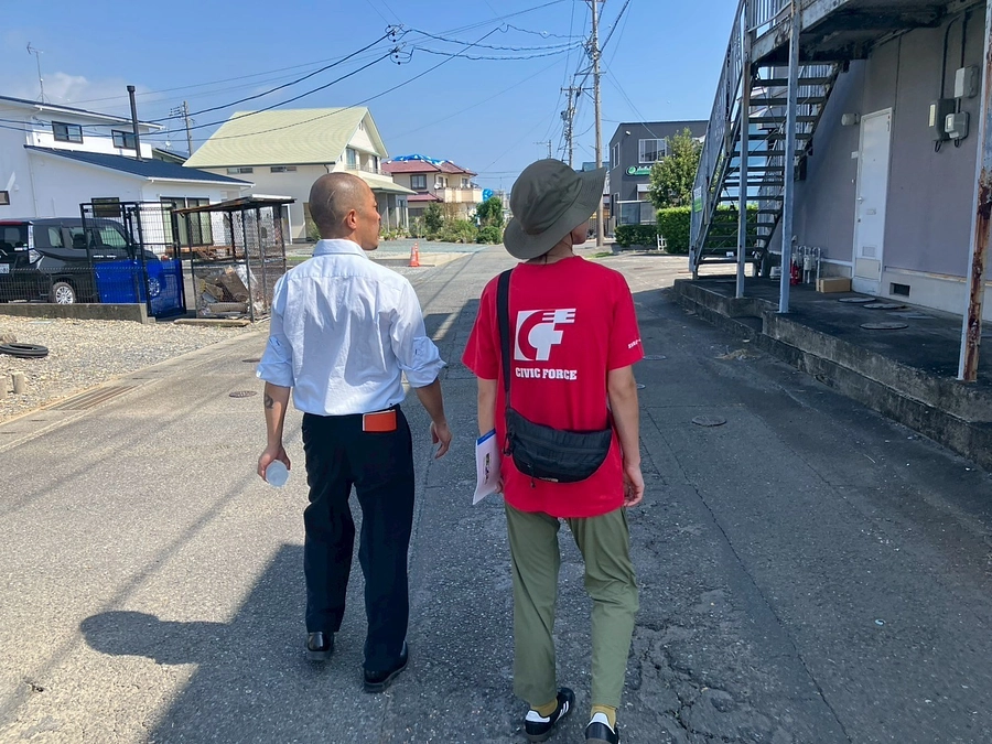 牧之原市で通訳ボランティアの派遣・戸別訪問によるヒアリングを行いました