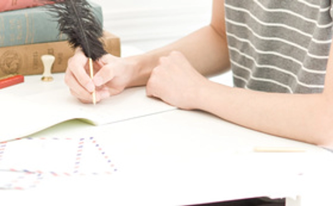 塾生徒からのお礼のハガキ