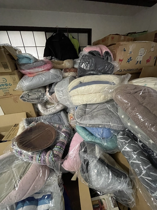 仕分け作業も終盤に、、、