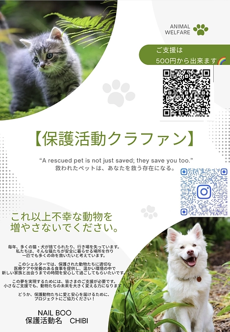 ポスター・募金箱設置