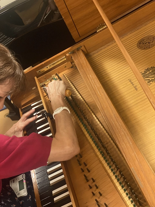 レコーディング初日(室内楽編)