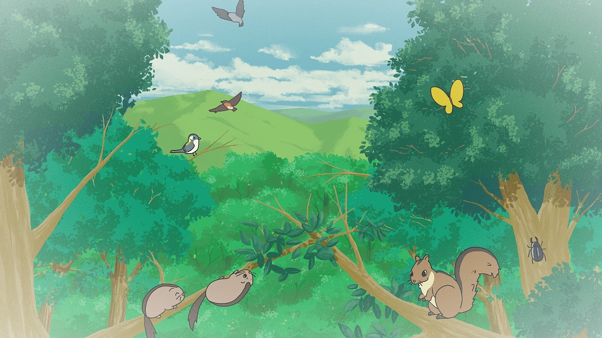 アニメーション作品、まもなく完成！