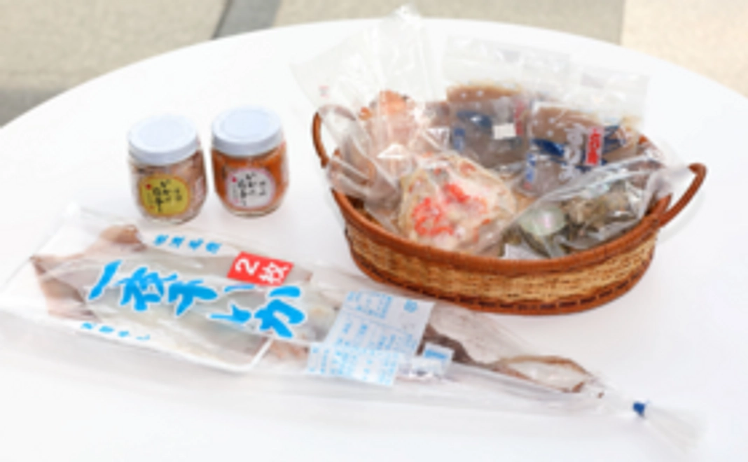 【新潟県佐渡市】蟹の甲羅盛と佐渡の愉快なウミノサチ