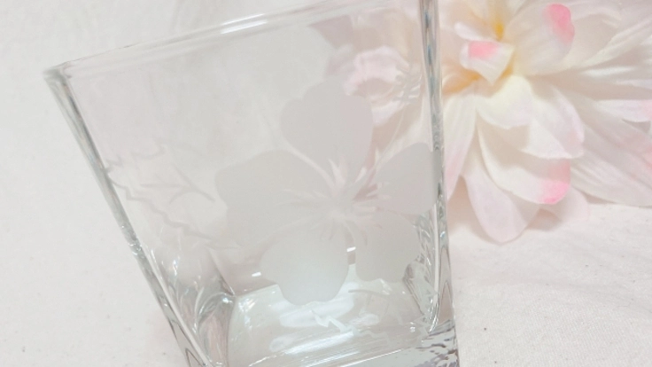 サンドブラストでのガラス及びステンレス加工