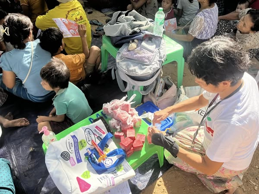 皆さんのご支援を受け、新メンバー、ロジスティクス（物資調達専門員）アシスタントが加入しました