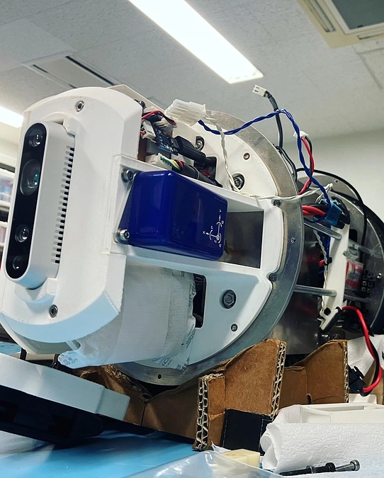 メインハルの改造中！