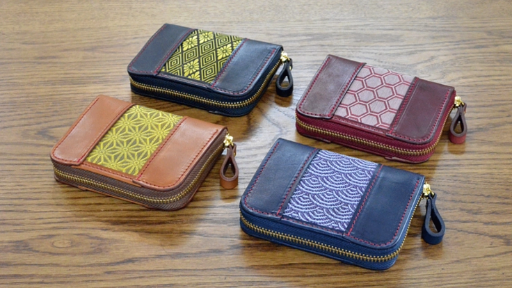 革と畳縁のコラボウォレット