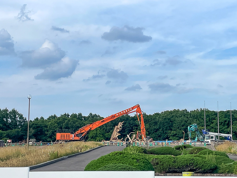 本日（令和5年8月1日)の北海道百年記念塔