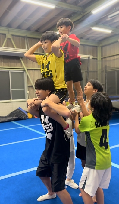 新技に取り組んでいます！