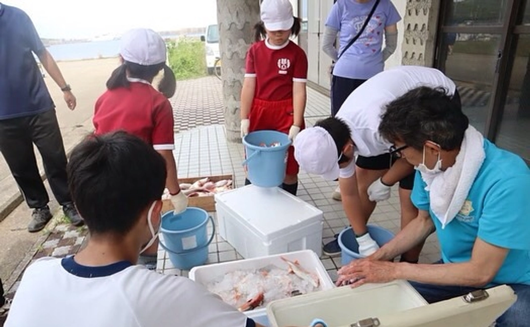 5000円応援コース | 海岸ゴミ拾いで見島の子ども達や漁師さんを応援