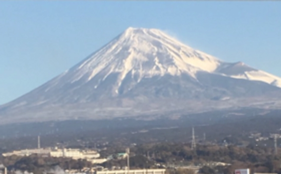 お礼のお手紙（富士山の写真付）