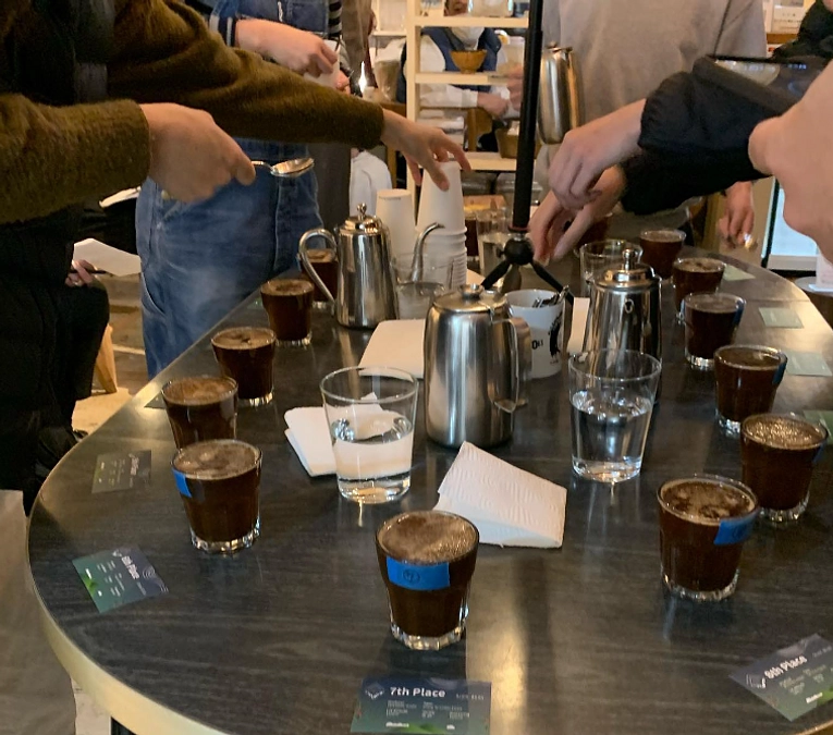 コーヒー鑑定について