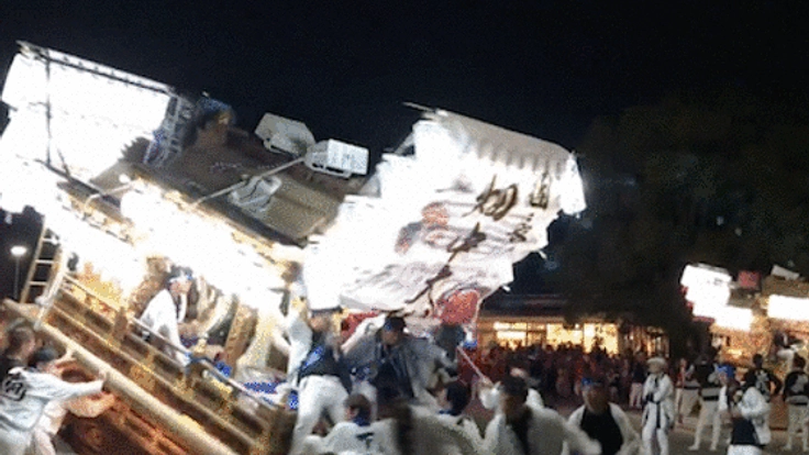 横転事故で破損。大阪府高向の歴史あるだんじりを修復したい!