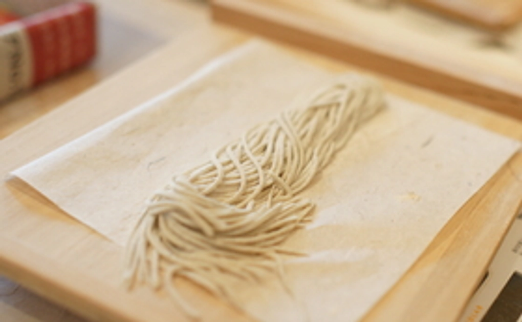 手打ちそばをお家でも！