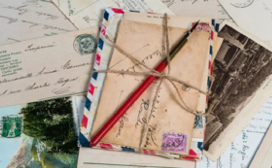 ヨーロッパからの感謝の絵葉書