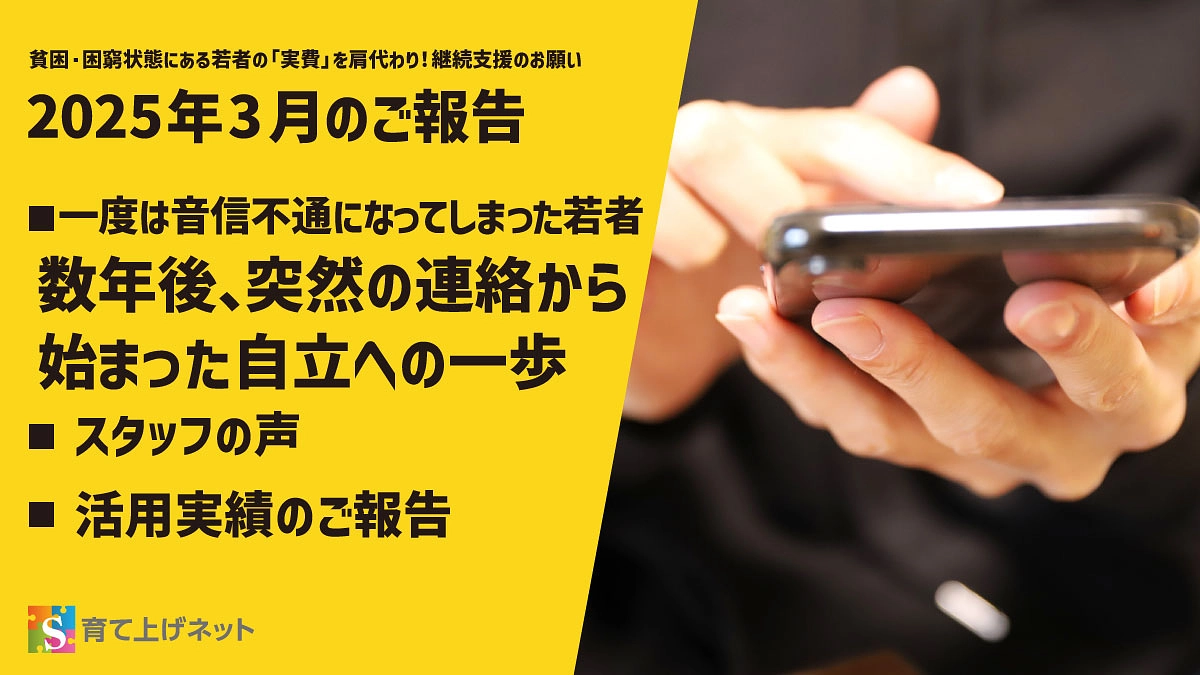 【報告】25年3月の活動状況