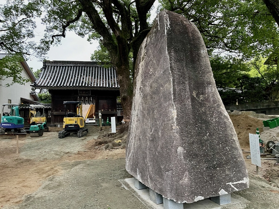 勝軍岩が設置されました！