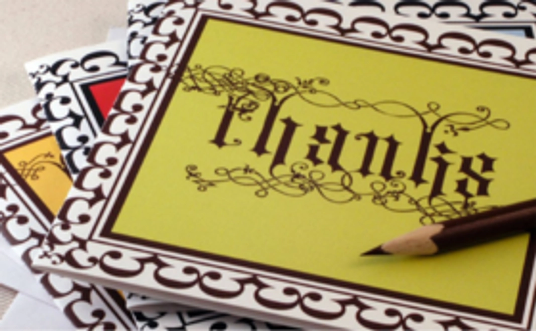 サンクスレター（手書き）