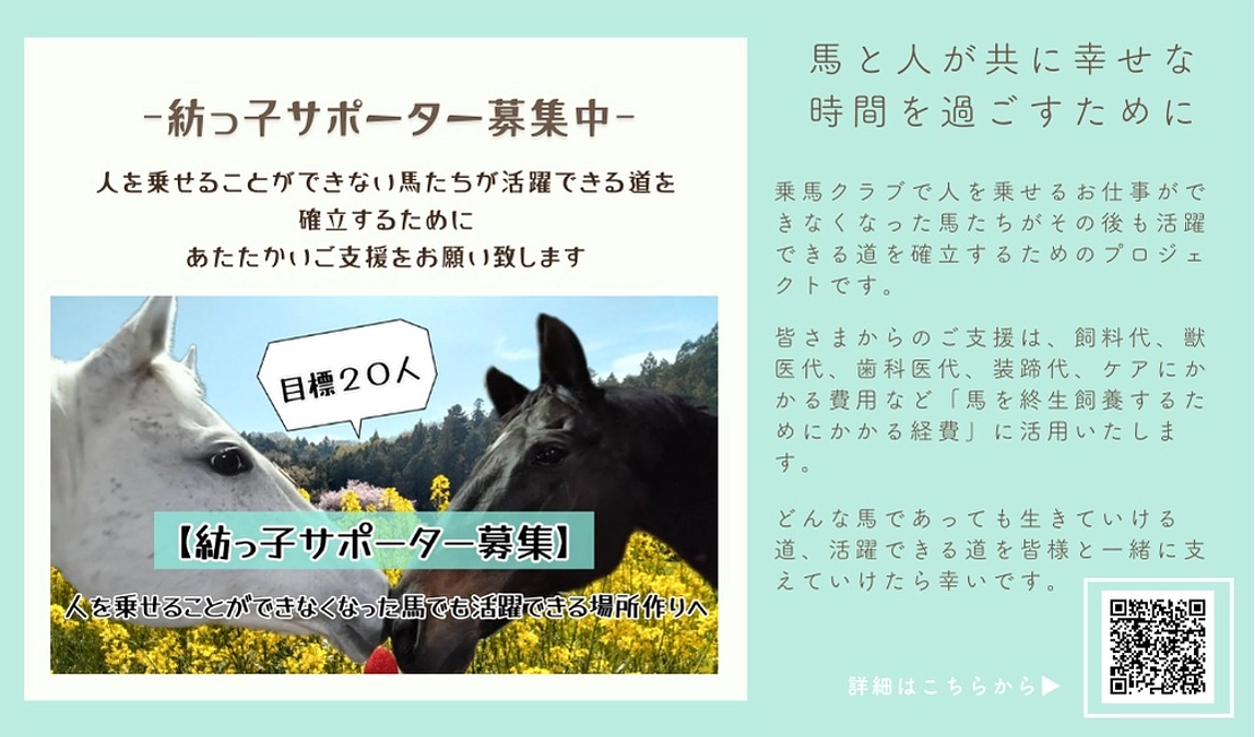 【お知らせ】マンスリーサポーター募集開始いたします