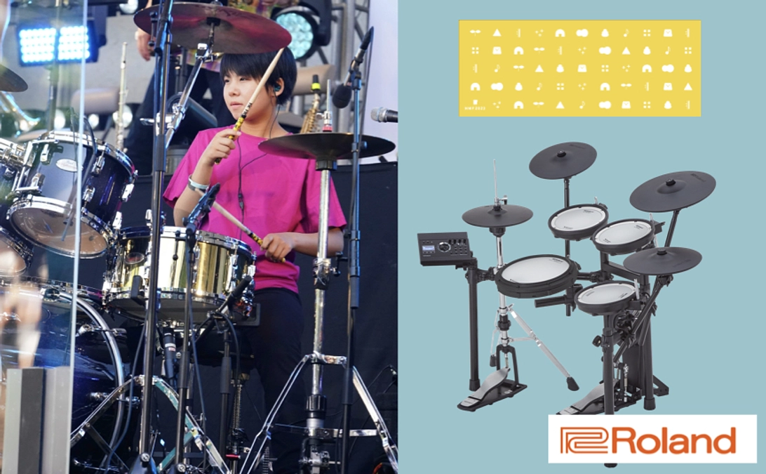 【リターン紹介】「初心者歓迎! YOYOKAドラムレッスン」参加権