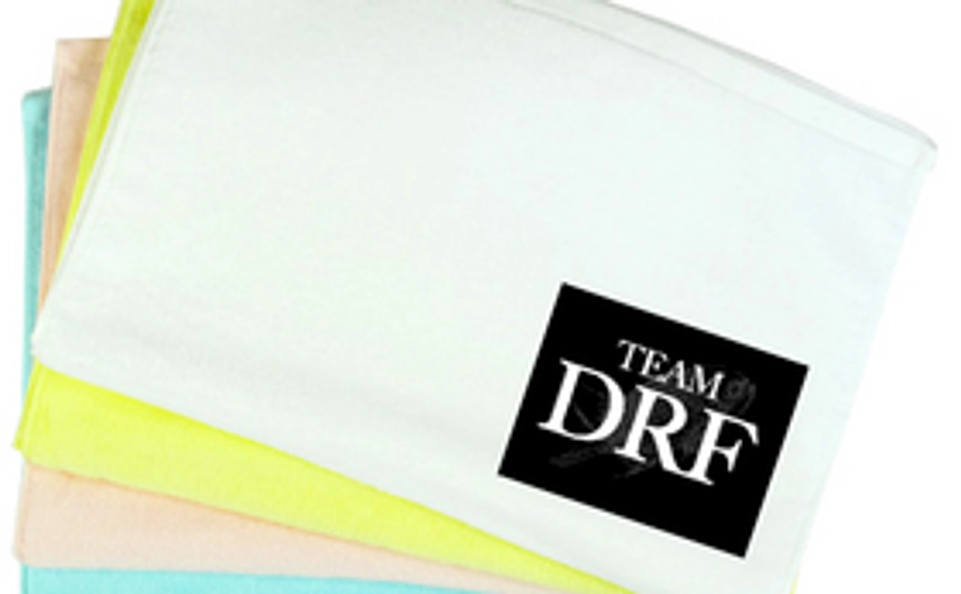 チームDRFオリジナルタオルをプレゼント