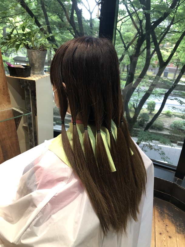 ヘアドネーションに必要な髪の毛はどれくらい 石川県津幡町 で子育て世代のママたちのための美容室を開業したい タニイトオル 21 07 06 投稿 クラウドファンディング Readyfor レディーフォー