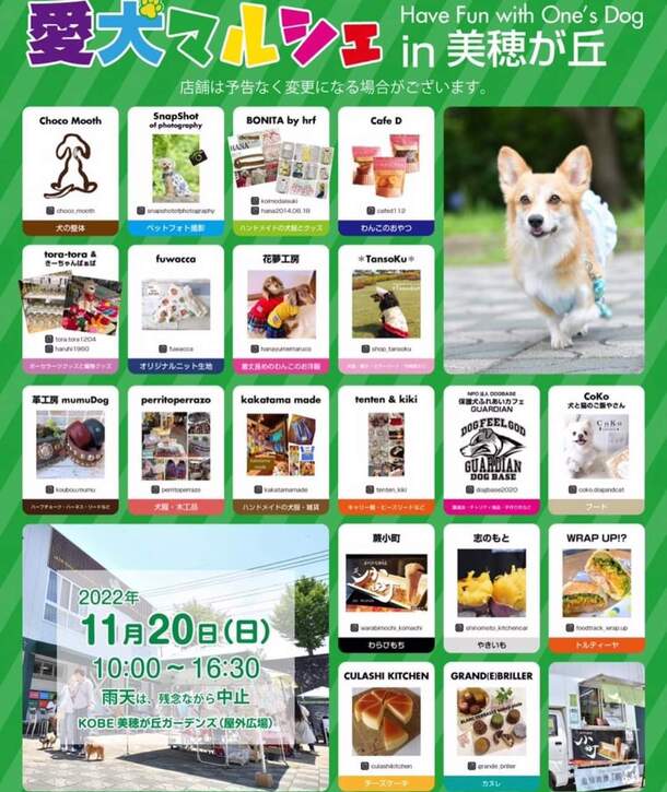 今日は『愛犬マルシェ』です!!! この子達は何も悪くない。保護犬の命を