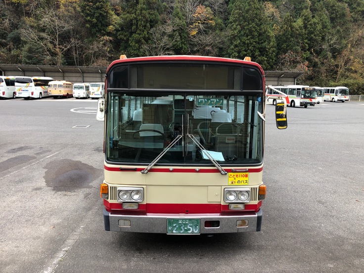 １２月、冬が来ました！ 備北バス｜昭和の路線バス 2350号と2511号 の延命にご支援を（備北バス株式会社 2022/12/01 投稿） -  クラウドファンディング READYFOR