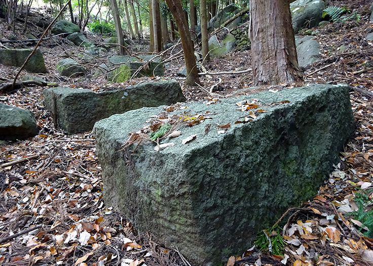 東伊豆町大川地区 細久保石丁場