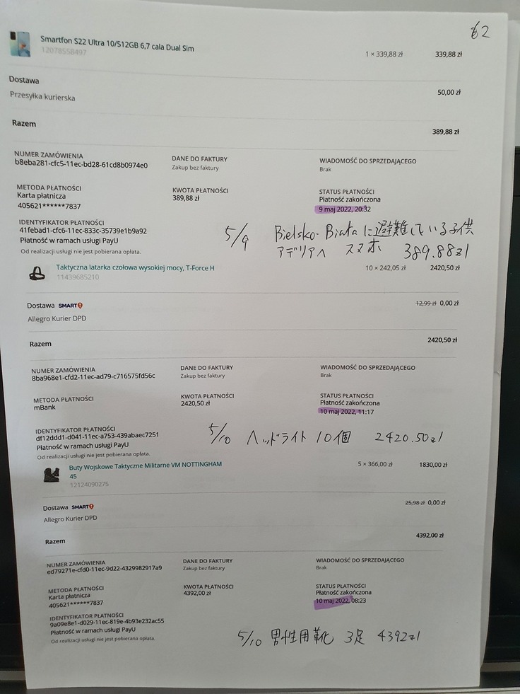 ウクライナ支援 支出先証明