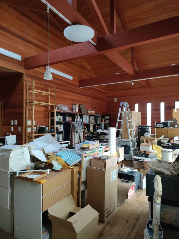 物置と化しているスペース