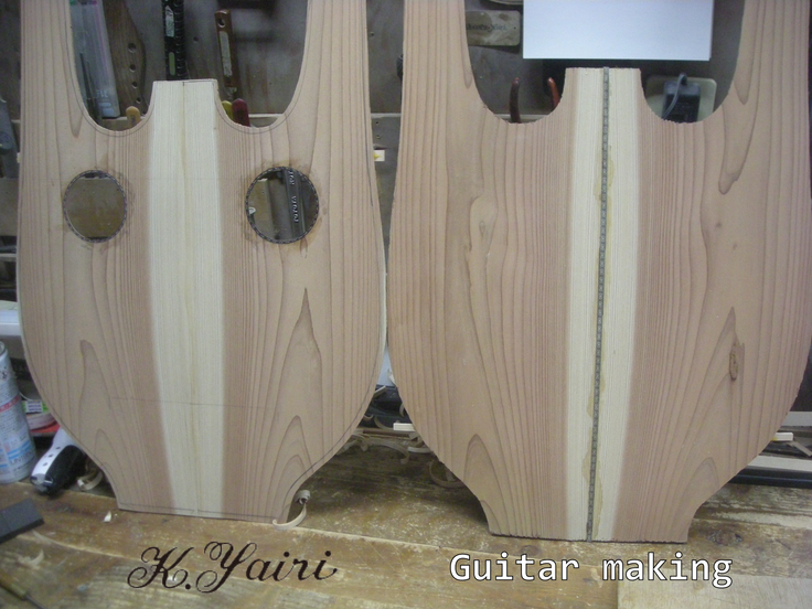 K Yairi guitar making