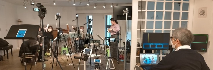 リモート公演の様子