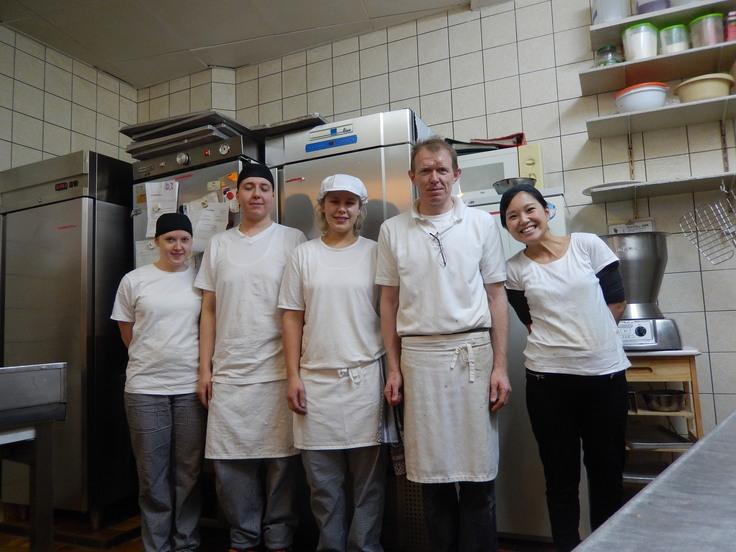 職場の皆さんと