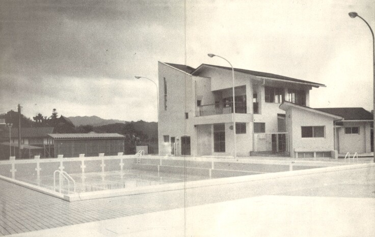 竣工当時のプール