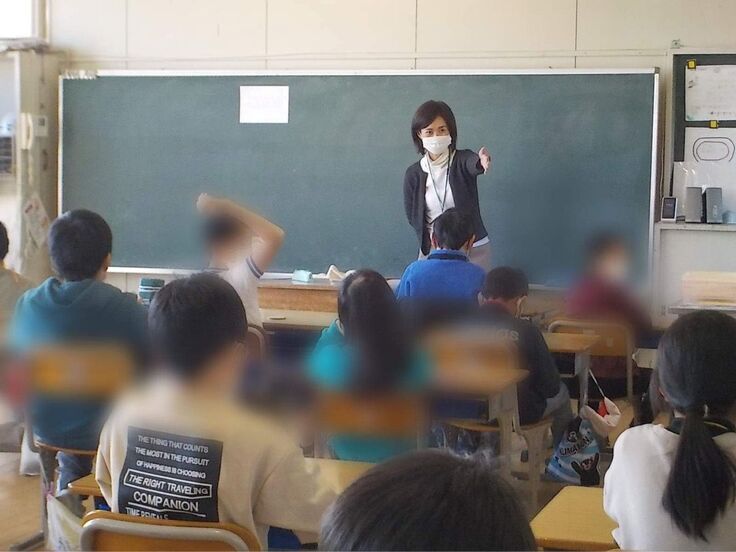 小学校での授業の様子