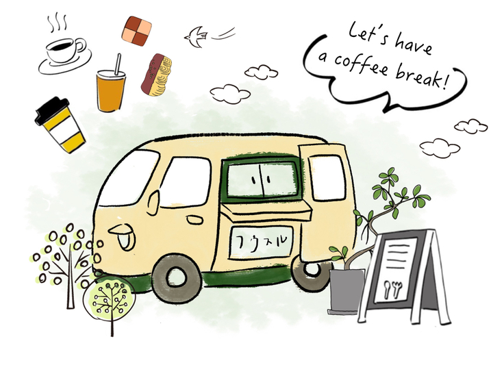 移動式カフェイメージ