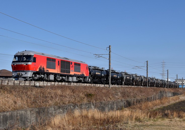 三岐鉄道のセメント貨物列車 123年前に地元四日市で製造された国内最古