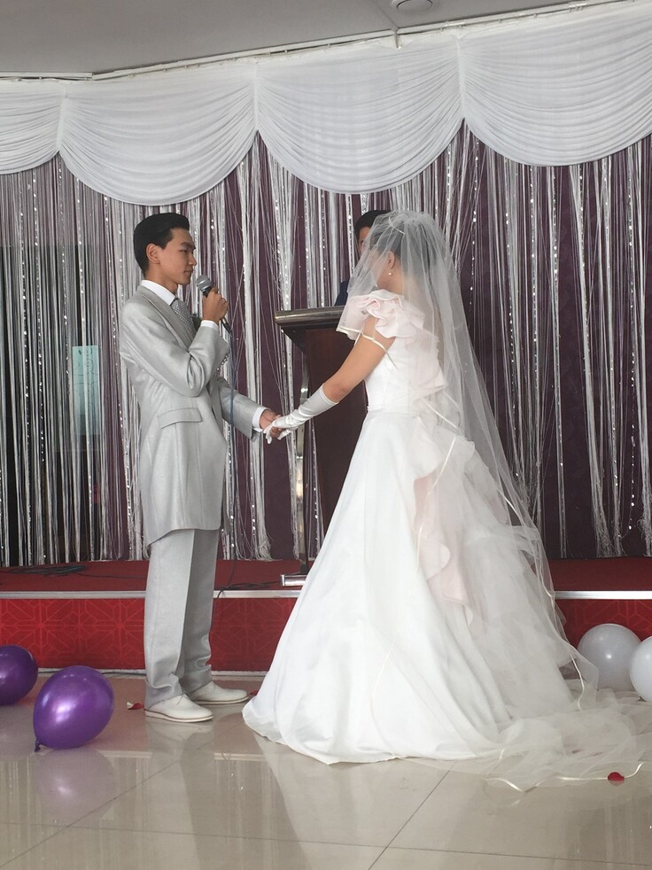 モンゴルの結婚式