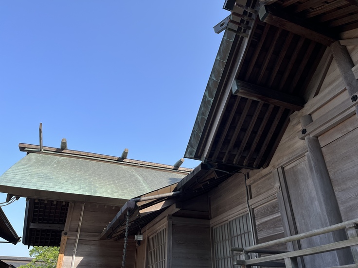 本殿屋根