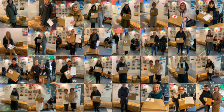 ウクライナの方々の反応