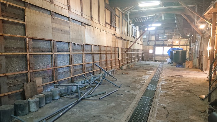 タンク等解体後